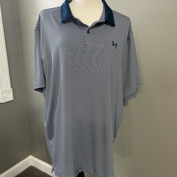 Under Armour, men’s 3 XL the performance polo heat gear short sleeve - Picture 5 of 14